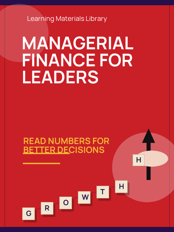 Managerial Finance for Leaders