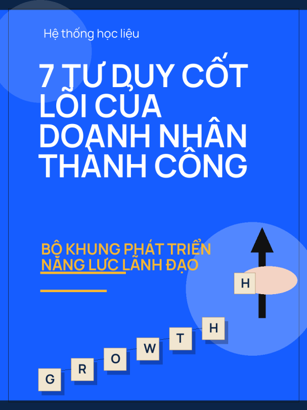 7 tư duy cốt lõi của doanh nhân thành công
