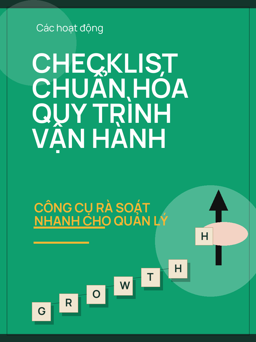 Checklist chuẩn hóa quy trình vận hành