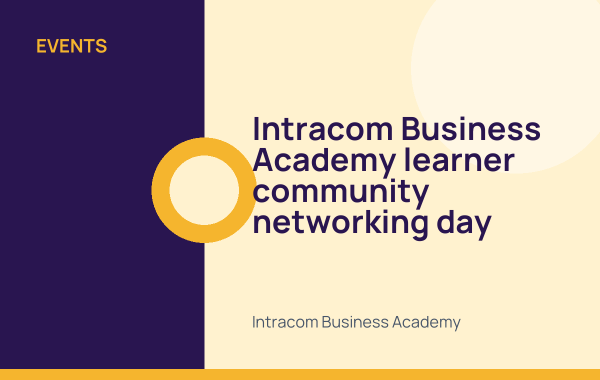 Intracom Business Academy learner community networking day