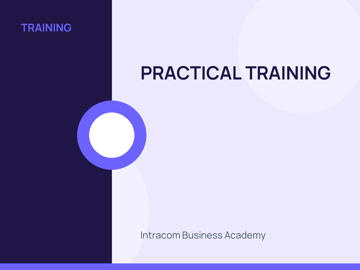 PRACTICAL TRAINING