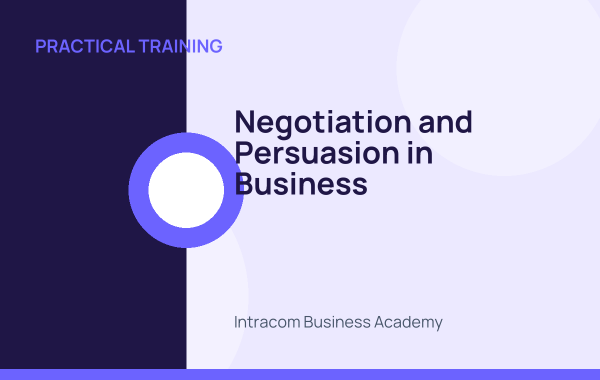 Negotiation and Persuasion in Business
