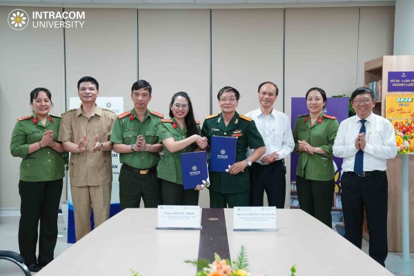 Intracom University Connects with and Receives Donated Books from the People’s Police Library