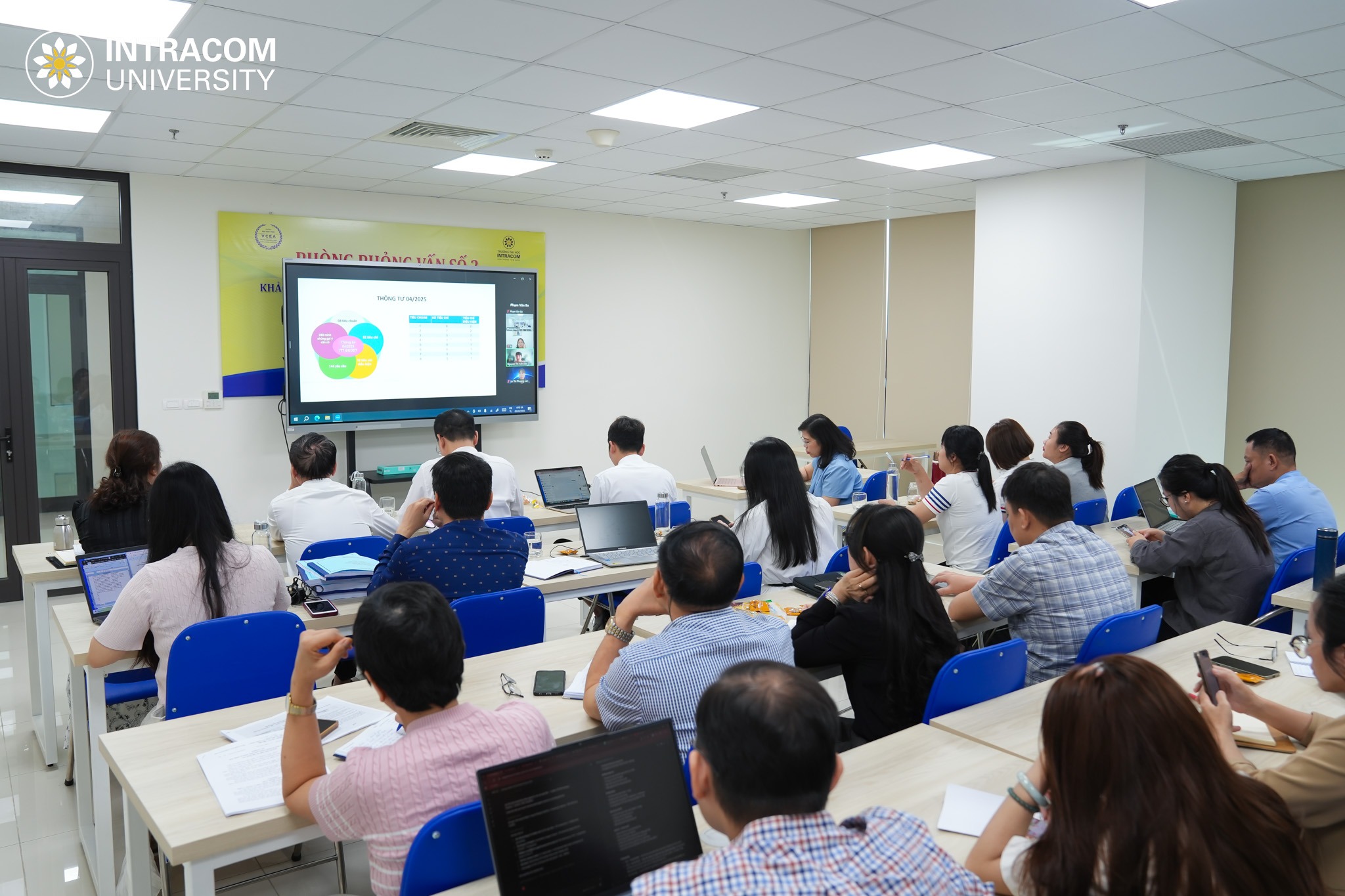 Trường Đại học Intracom tổ chức tập huấn đảm bảo chất lượng theo Thông tư 04/2025/TT-BGDĐT 3 Chuong trinh tap huan 4 of 9 1