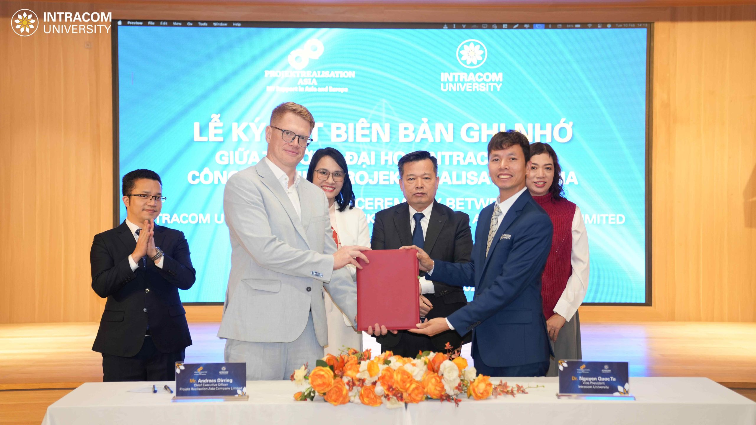 Memorandum of Understanding signing ceremony between Projekt Realization Asia Co., Ltd. and Intracom 8 University DSC00938 11zon scaled
