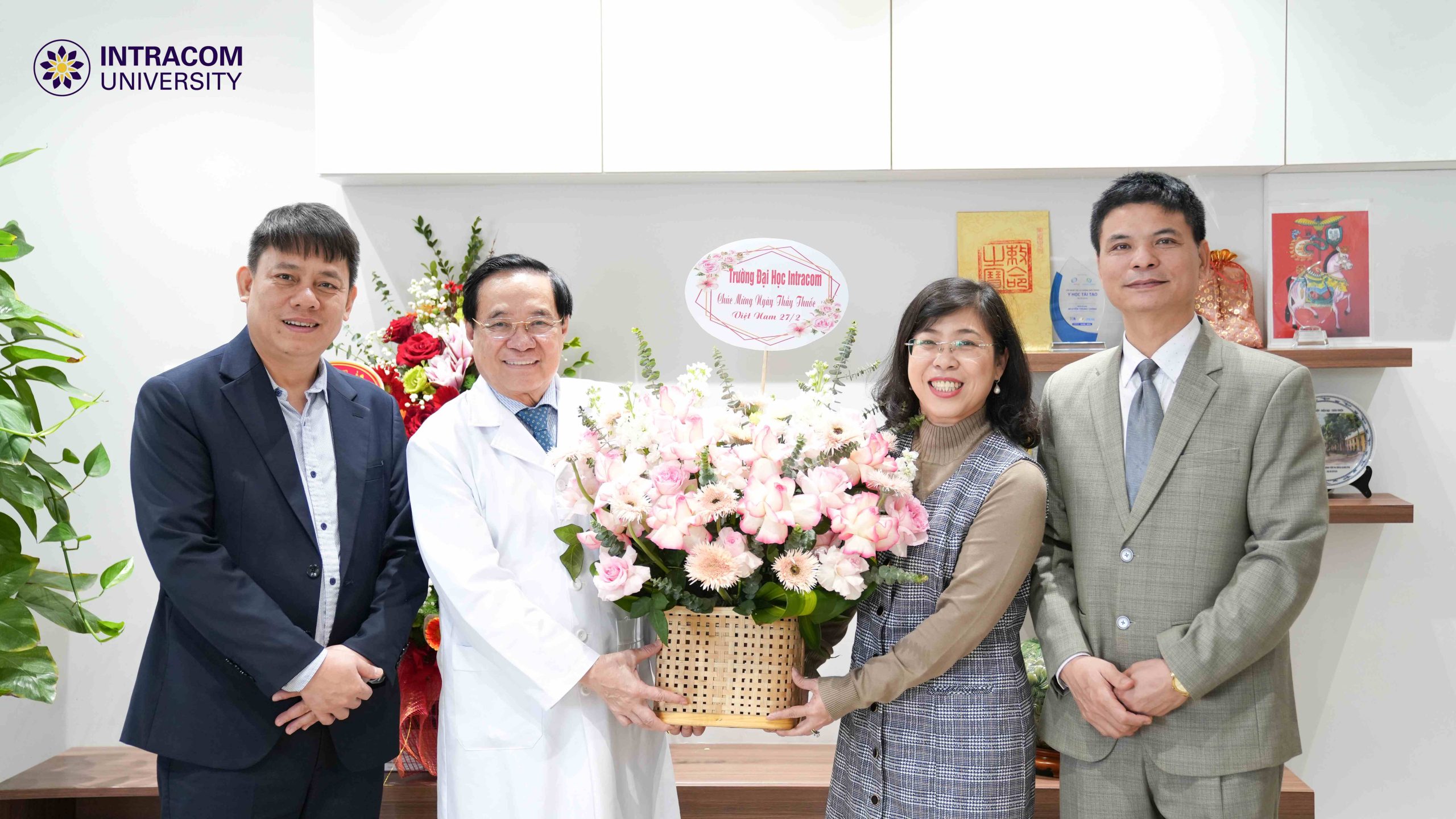 Intracom University congratulates Phuong Dong General Hospital on Vietnamese Doctors’ Day February 27 2 DSC02416 11zon scaled