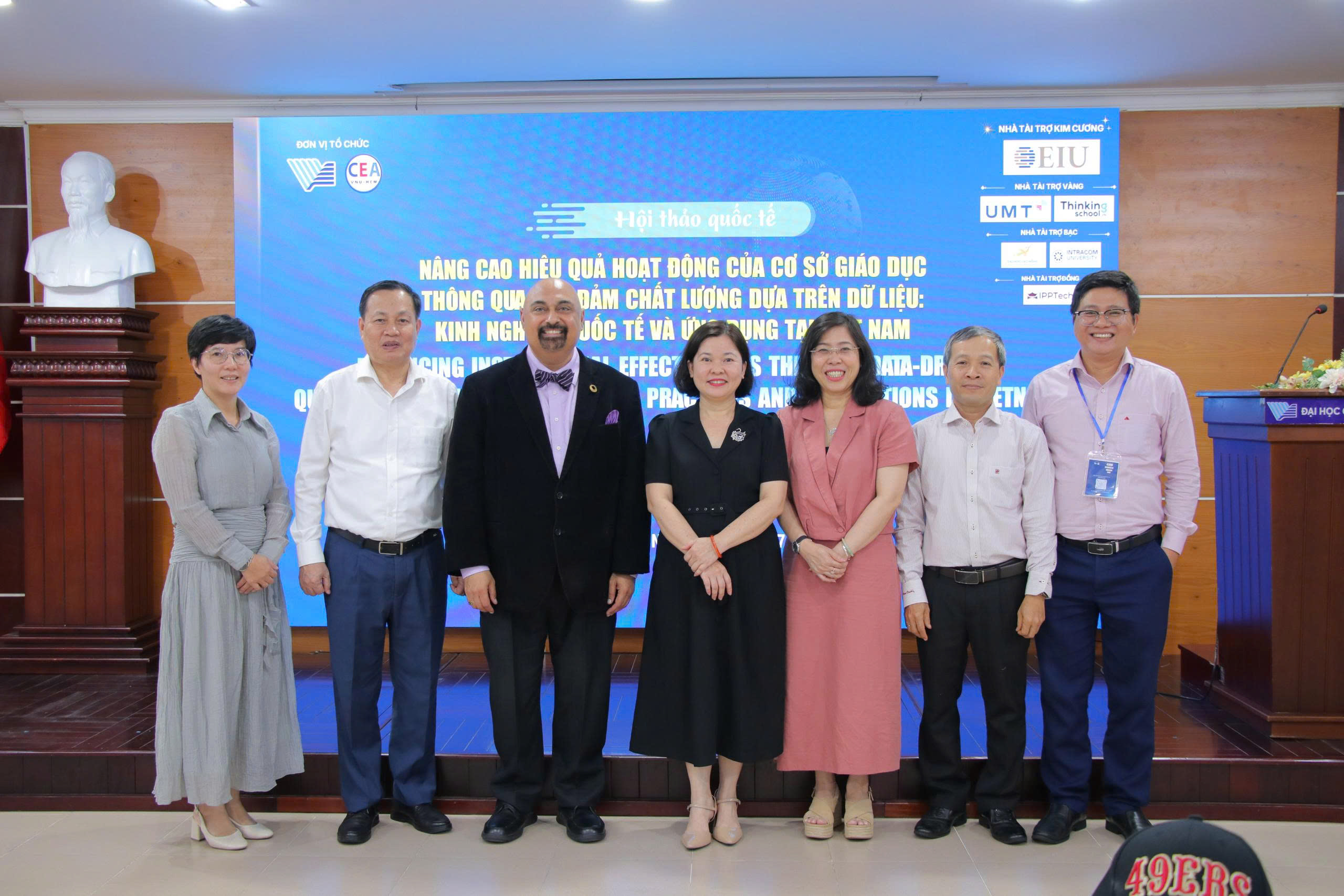 Intracom University attended the International Conference on promoting data application in management and quality assurance 3 International training on data management and security level 7