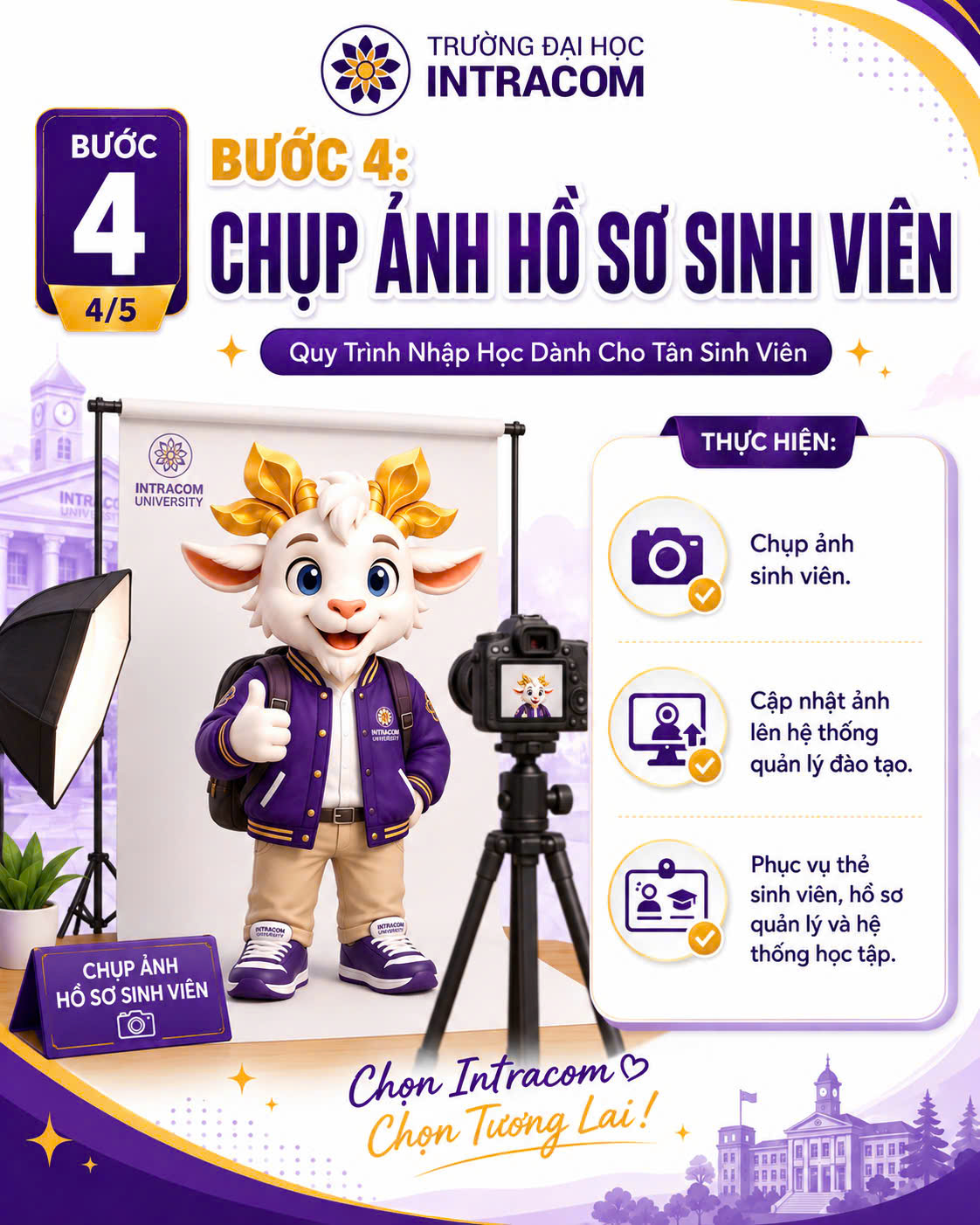 Hướng Dẫn Chi Tiết Quy Trình, Địa Điểm Và Hồ Sơ Nhập Học Cho Tân Sinh Viên Trường Đại Học Intracom 6 Hướng Dẫn Chi Tiết Quy Trình, Địa Điểm Và Hồ Sơ Nhập Cho Học Tân Sinh Viên Trường Đại Học Intracom