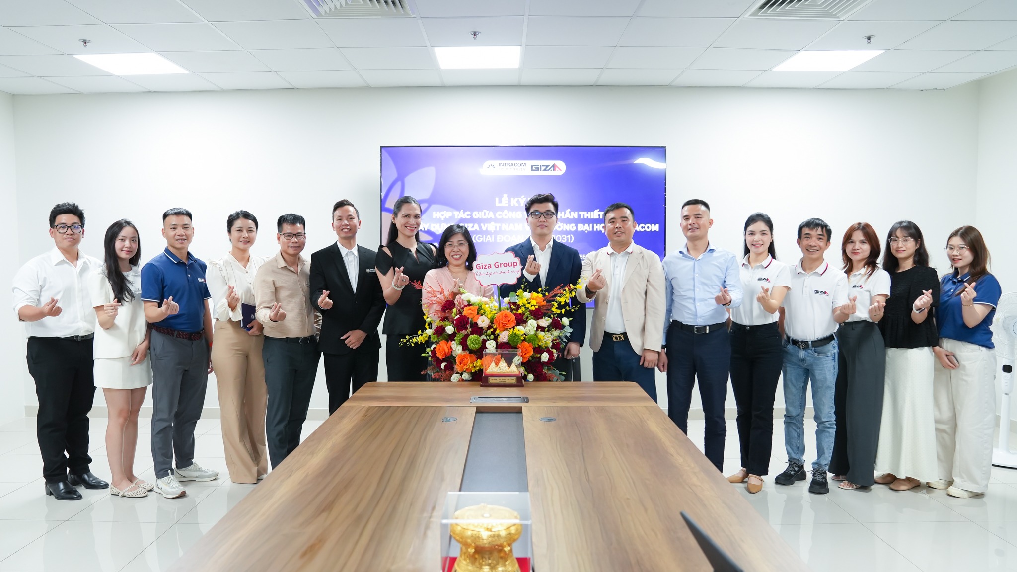 Intracom University signed a cooperation agreement with GIZA Vietnam Design and Construction Joint Stock Company 7 INU 01 of 10 1 11zon