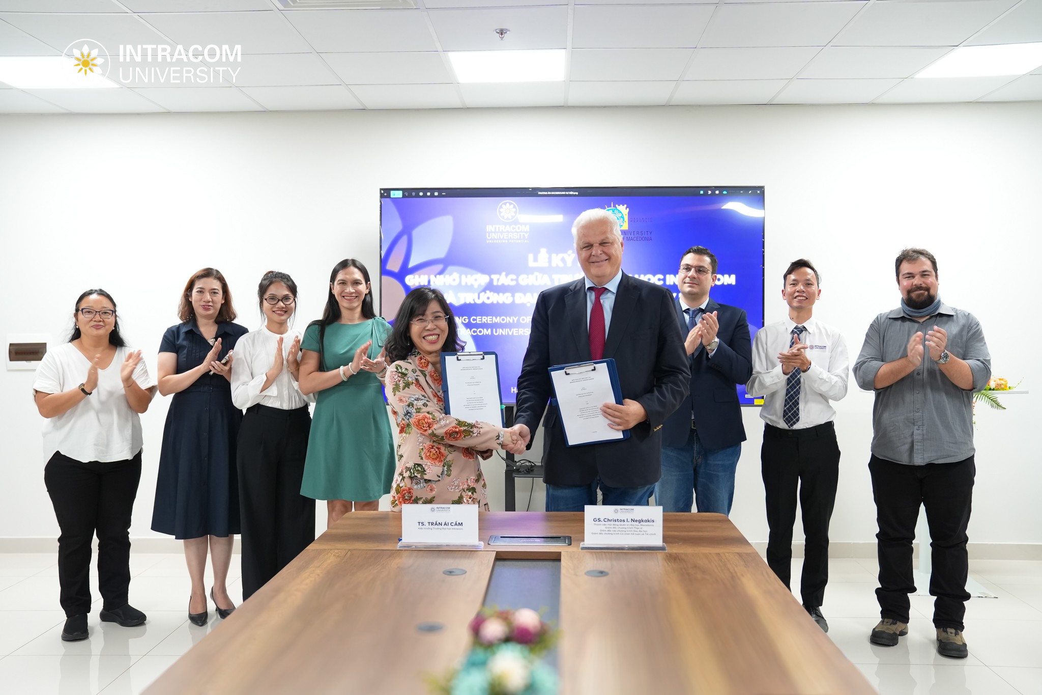Intracom University and University of Macedonia promote training cooperation according to international standards 8 INU 1 of 20 11zon