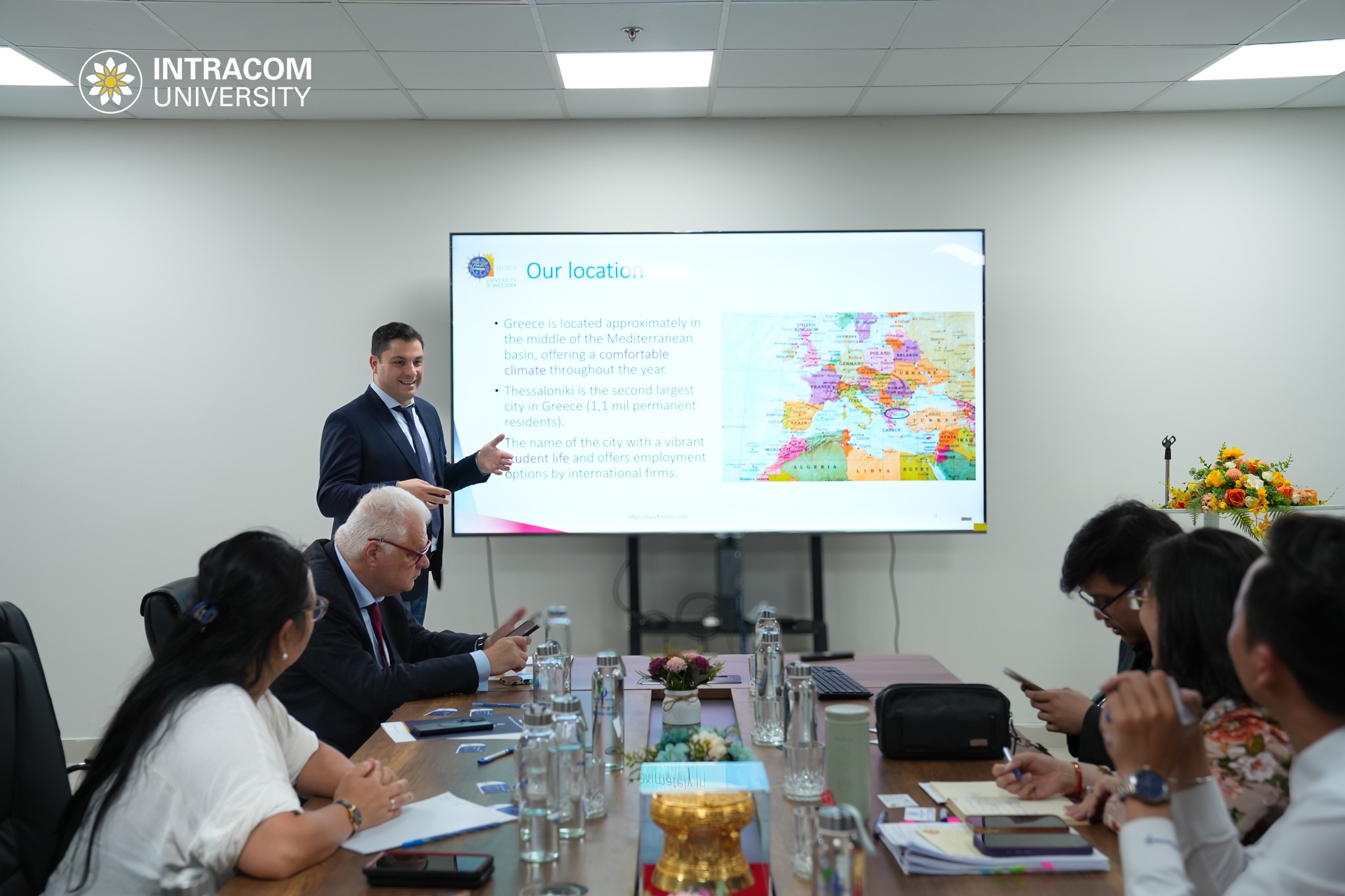 Intracom University and University of Macedonia promote training cooperation according to international standards 5 INU 15 of 20 11zon