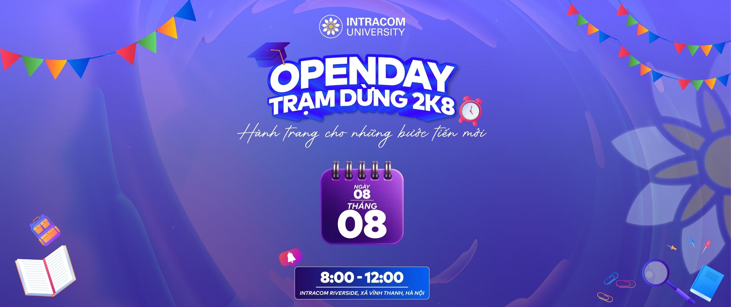 Open Day 8/8 tại INU: Cùng 2K8 Khám Phá Trường Đại Học Intracom Và Sẵn Sàng Bứt Phá Tương Lai 2 Open Day 2026: “Trạm Dừng 2K8 – Hành Trang Cho Những Bước Tiến Mới” Tại Trường Đại Học Intracom
