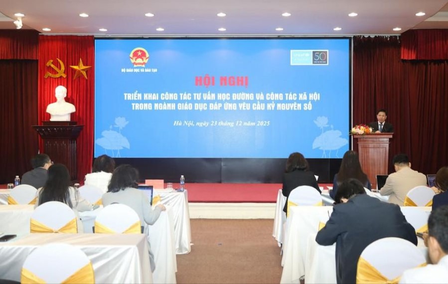 Hội nghị triển khai Công tác tư vấn học đường và Công tác xã hội trong ngành giáo dục đáp ứng yêu cầu kỷ nguyên số 2 Screenshot 2025 12 29 093542