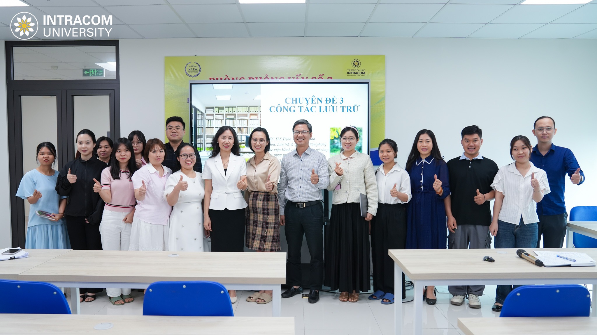 Intracom University tightens administrative standards with "Training class on document drafting and clerical and archival work" 10 Tap huan save Inu 2 of 25 1